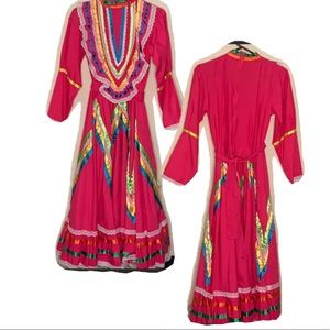 Mexican folk dance dress costume